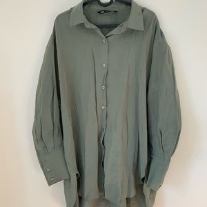 Zara Medium button up